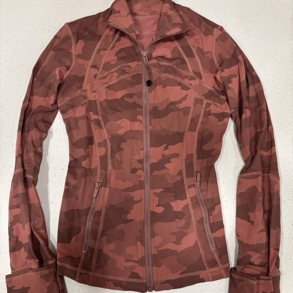 lululemon athletica Pink Camo Jacket
